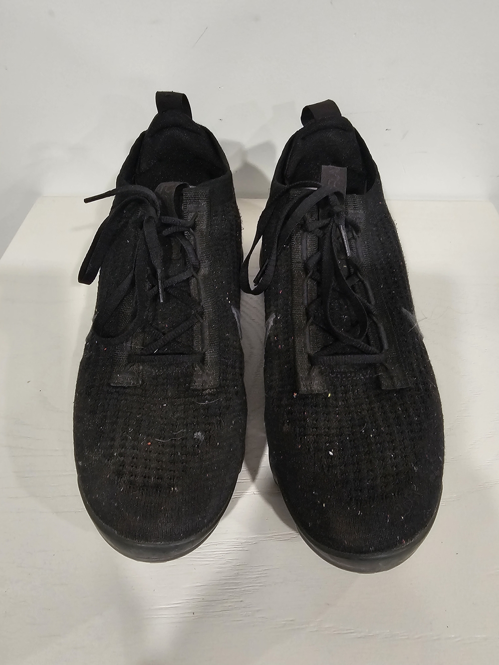 Nike Women’s Black Fly Knit Lace-Up Sneakers